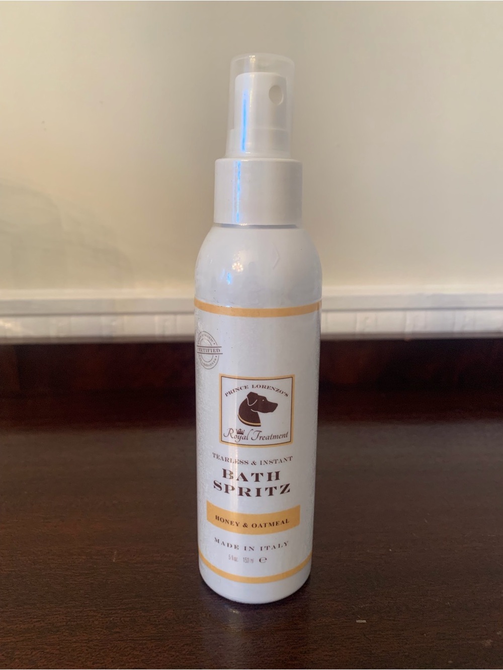 Bath Spritz for Dogs - White